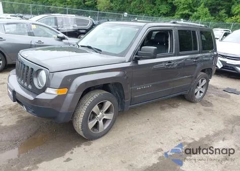 2016 Jeep Patriot High Altitude Edition from USA, damaged, VIN 1C4NJRFB2GD730835